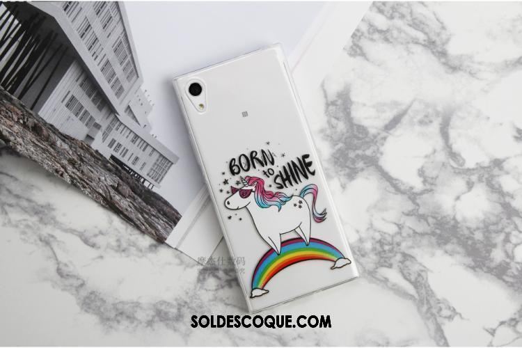 Coque Sony Xperia Xa Transparent Protection Peinture Dessin Animé Coque En Silicone Pas Cher