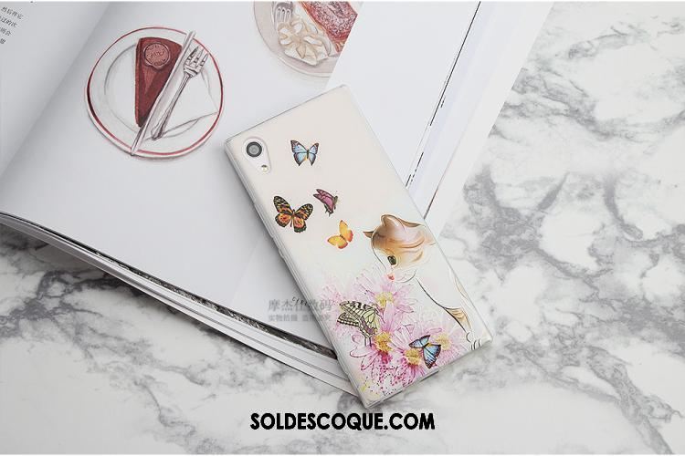 Coque Sony Xperia Xa Transparent Protection Peinture Dessin Animé Coque En Silicone Pas Cher