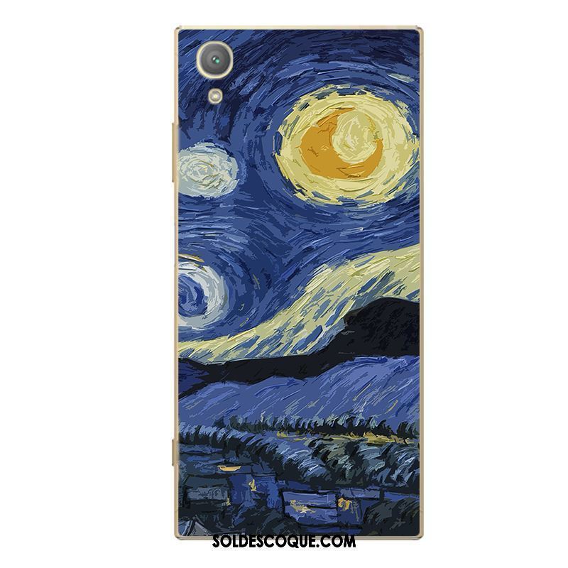 Coque Sony Xperia Xa Téléphone Portable Fluide Doux Étui Peinture Personnalité En Ligne