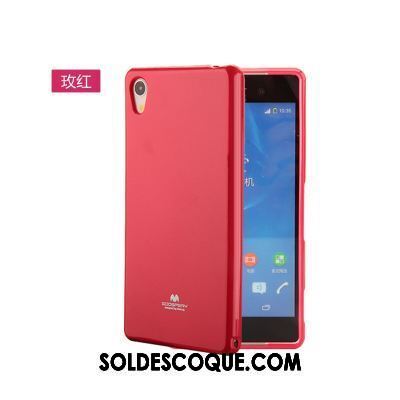 Coque Sony Xperia Xa Téléphone Portable Rose Étui Protection Fluide Doux Soldes