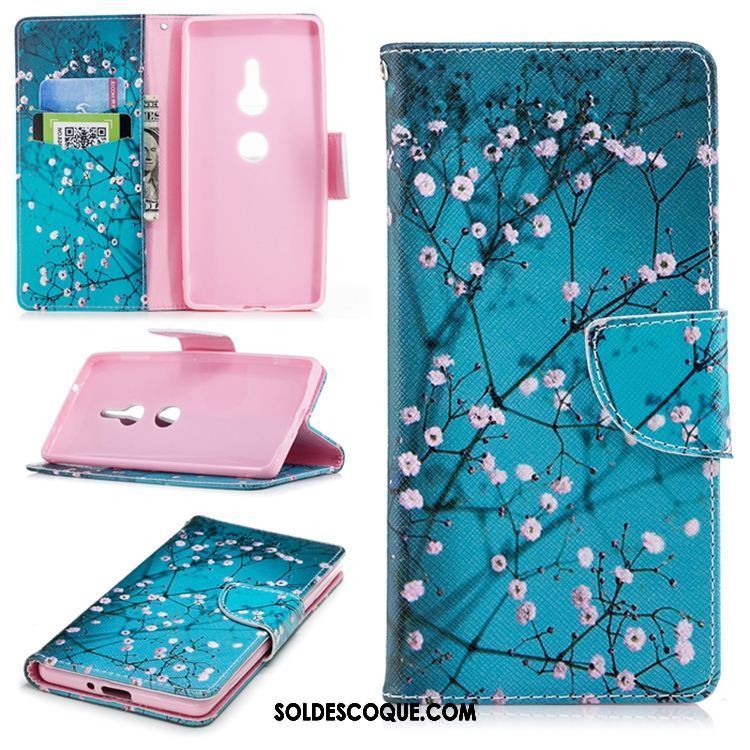 Coque Sony Xperia Xa Ultra Bleu Protection Fluide Doux Téléphone Portable Silicone Housse Pas Cher