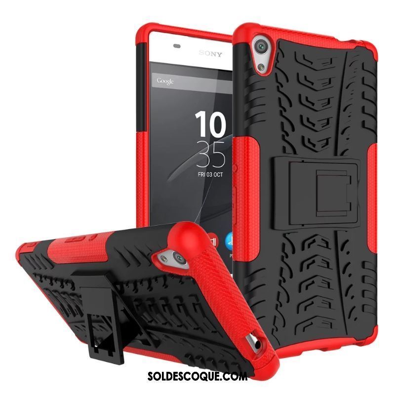 Coque Sony Xperia Xa Ultra Incassable Modèle Fleurie Support Téléphone Portable Rouge France