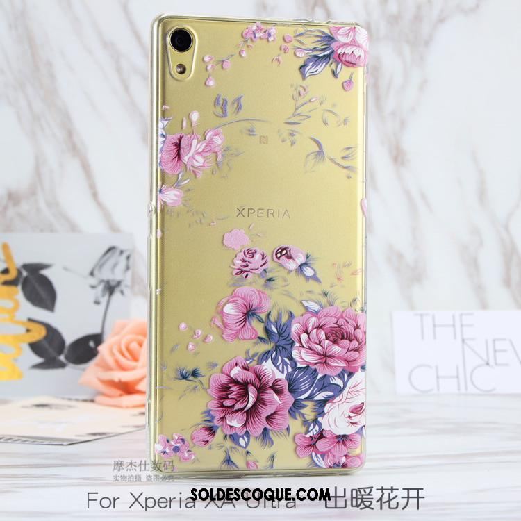 Coque Sony Xperia Xa Ultra Peinture Protection Tout Compris Silicone Très Mince En Ligne