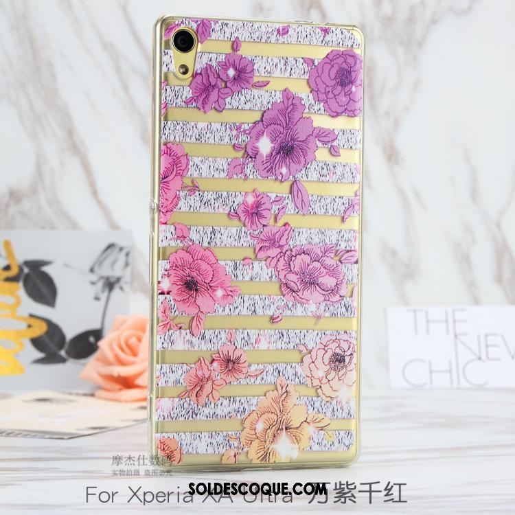 Coque Sony Xperia Xa Ultra Peinture Protection Tout Compris Silicone Très Mince En Ligne