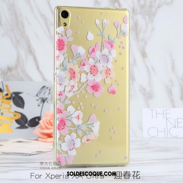 Coque Sony Xperia Xa Ultra Peinture Protection Tout Compris Silicone Très Mince En Ligne