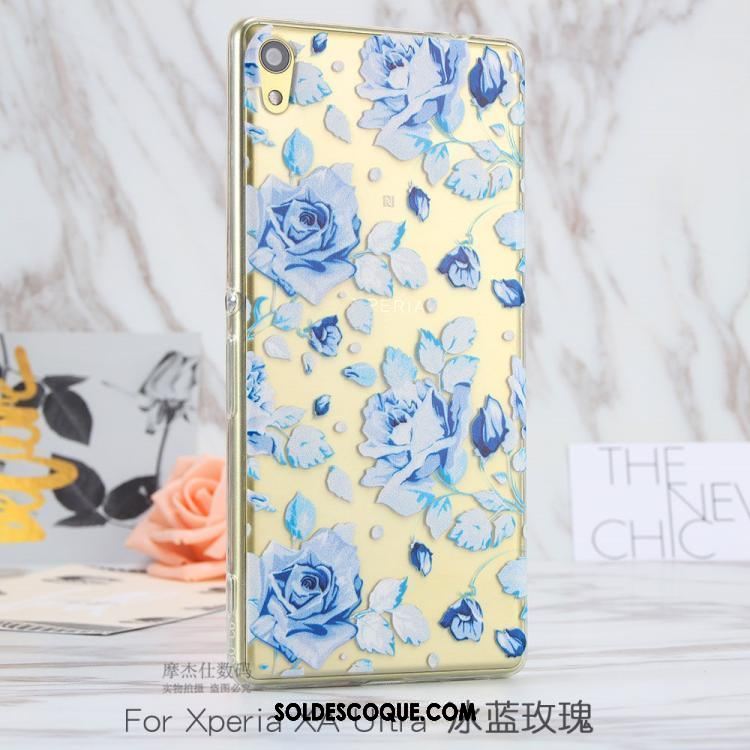 Coque Sony Xperia Xa Ultra Peinture Protection Tout Compris Silicone Très Mince En Ligne