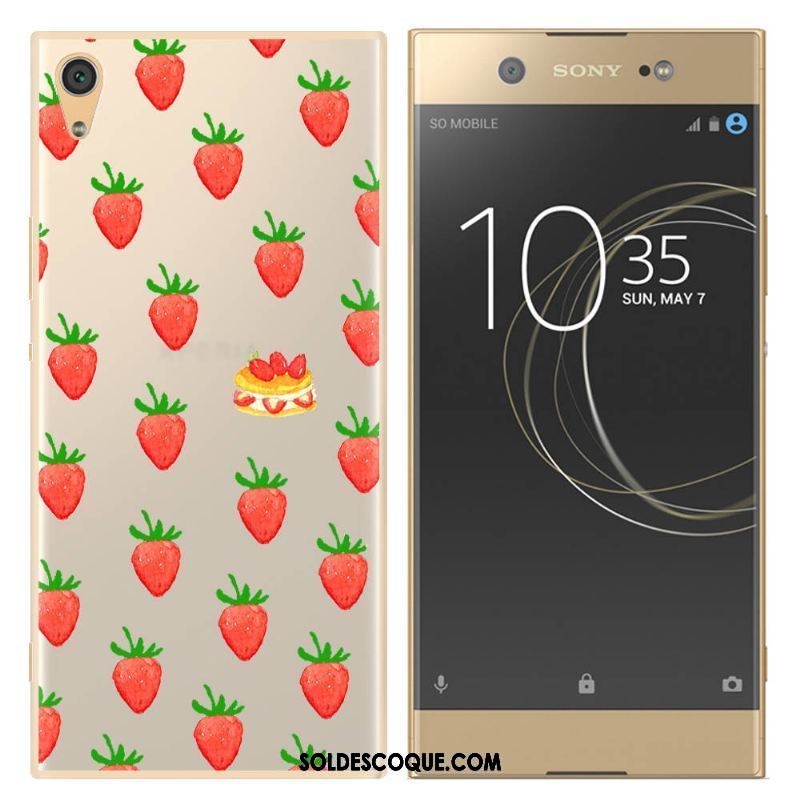 Coque Sony Xperia Xa Ultra Silicone Fluide Doux Créatif Fruit Étui Pas Cher