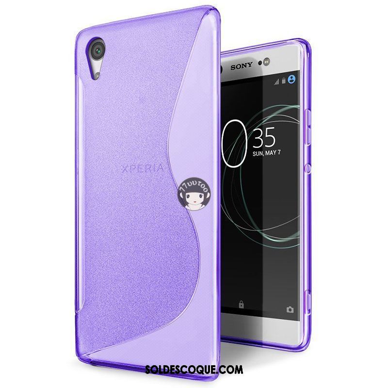 Coque Sony Xperia Xa Ultra Violet Téléphone Portable Silicone Protection Fluide Doux Pas Cher