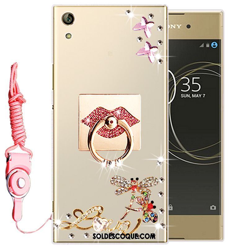 Coque Sony Xperia Xa Ultra Étui Protection Rose Fluide Doux Silicone Pas Cher