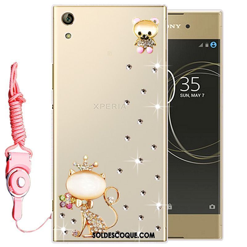 Coque Sony Xperia Xa Ultra Étui Protection Rose Fluide Doux Silicone Pas Cher