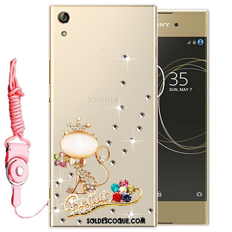 Coque Sony Xperia Xa Ultra Étui Protection Rose Fluide Doux Silicone Pas Cher