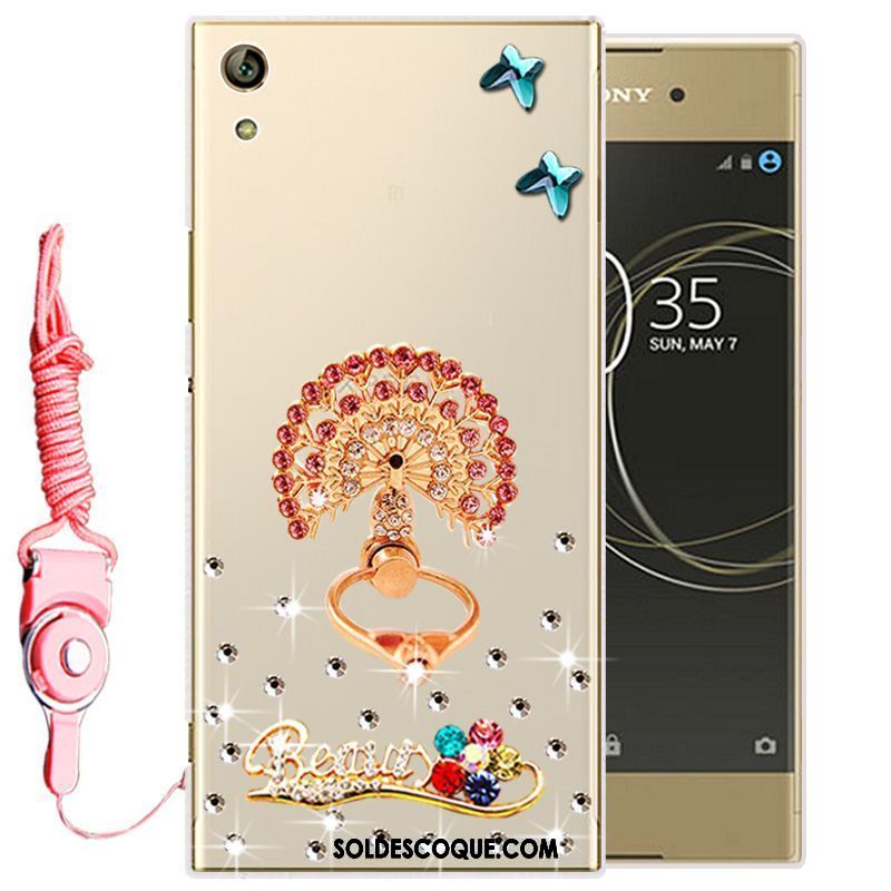 Coque Sony Xperia Xa Ultra Étui Protection Rose Fluide Doux Silicone Pas Cher