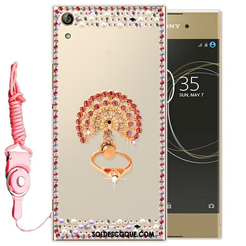 Coque Sony Xperia Xa Ultra Étui Protection Rose Fluide Doux Silicone Pas Cher