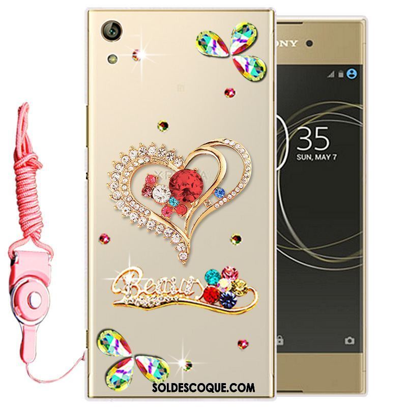 Coque Sony Xperia Xa Ultra Étui Protection Rose Fluide Doux Silicone Pas Cher