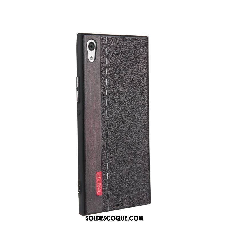 Coque Sony Xperia Xa1 Dessin Animé Téléphone Portable Protection Silicone Noir Housse En Ligne