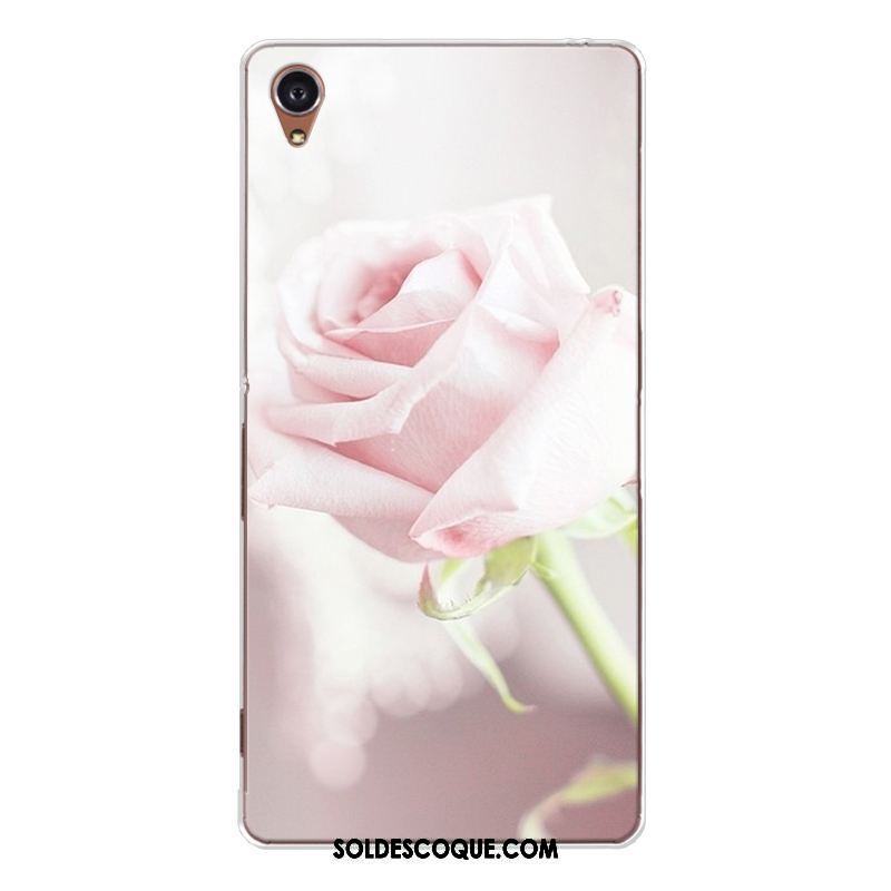 Coque Sony Xperia Xa1 Europe Tout Compris Fluide Doux Personnalisé Rose Pas Cher