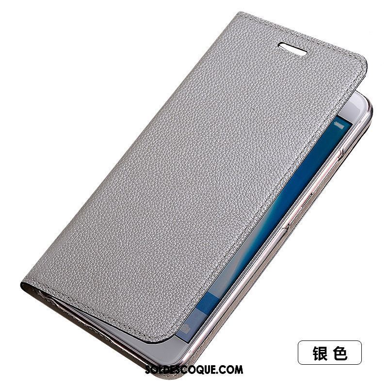 Coque Sony Xperia Xa1 Incassable Or Cuir Véritable Téléphone Portable Tout Compris Pas Cher