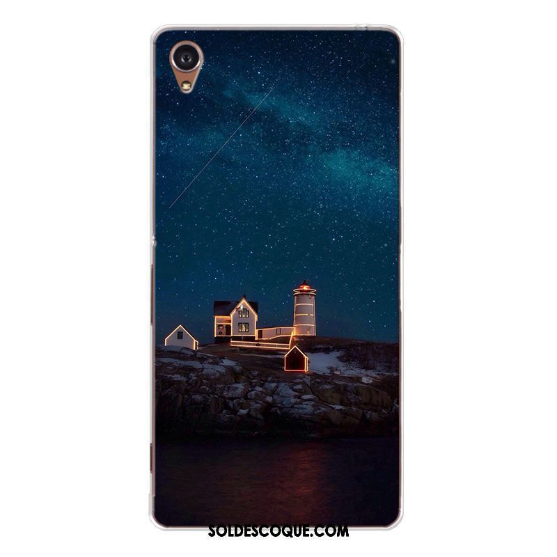 Coque Sony Xperia Xa1 Paysage Personnalisé Noir Créatif Tout Compris Pas Cher