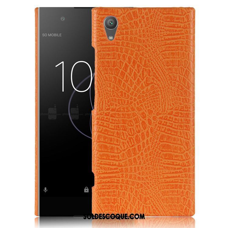 Coque Sony Xperia Xa1 Plus Crocodile Téléphone Portable Protection Difficile Vert En Vente