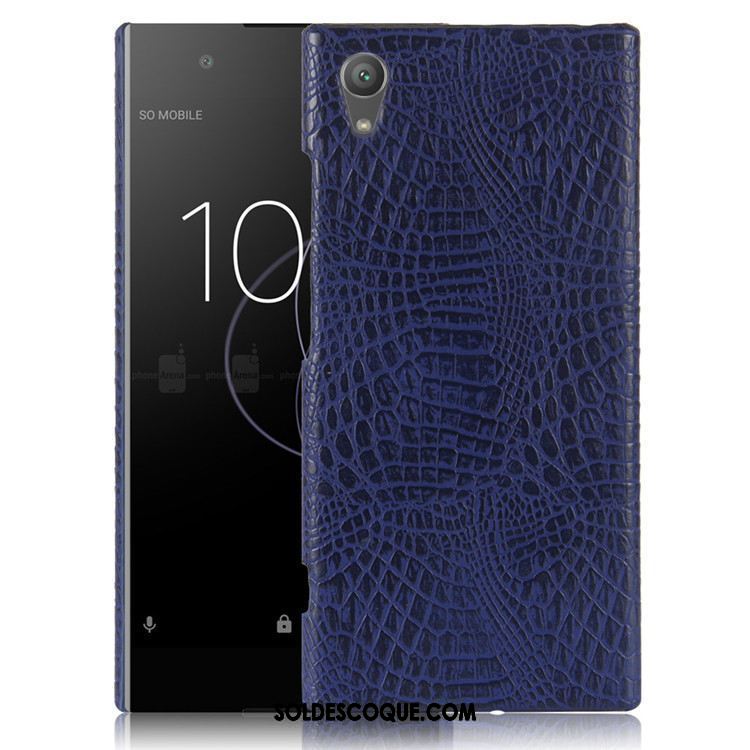 Coque Sony Xperia Xa1 Plus Crocodile Téléphone Portable Protection Difficile Vert En Vente