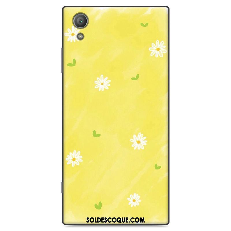 Coque Sony Xperia Xa1 Plus Dessin Animé Étui Protection Noir Créatif Pas Cher