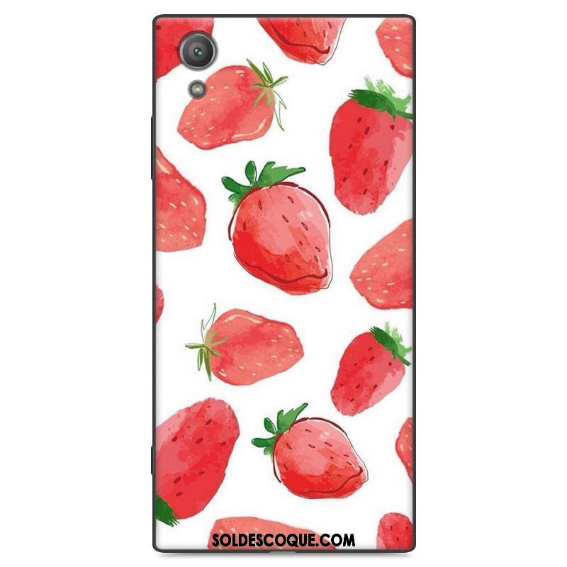 Coque Sony Xperia Xa1 Plus Dessin Animé Étui Protection Noir Créatif Pas Cher