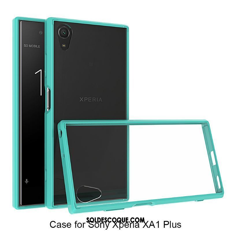 Coque Sony Xperia Xa1 Plus Difficile Protection Téléphone Portable Vert Fluide Doux En Vente