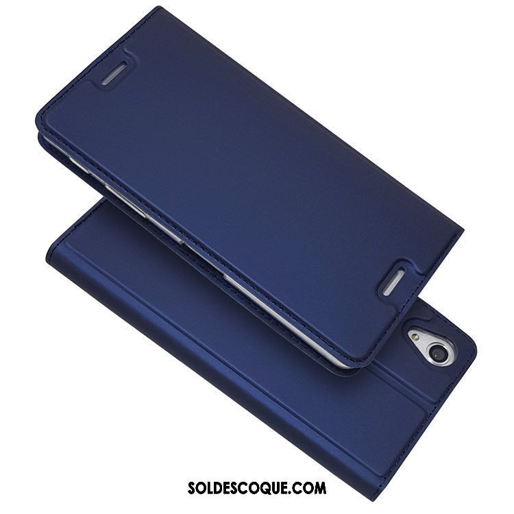 Coque Sony Xperia Xa1 Plus Très Mince Étui Étui En Cuir Rose Téléphone Portable Pas Cher