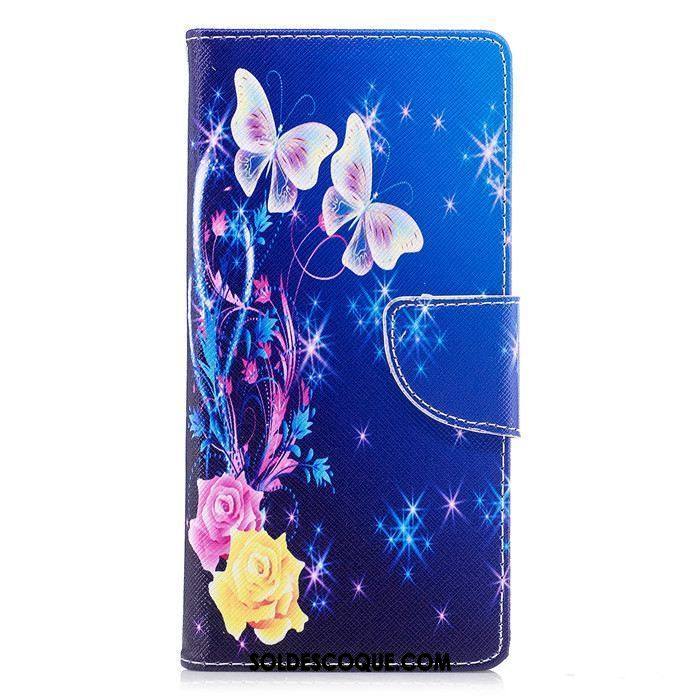 Coque Sony Xperia Xa1 Plus Étui En Cuir Noir Téléphone Portable Incassable Clamshell Housse Soldes