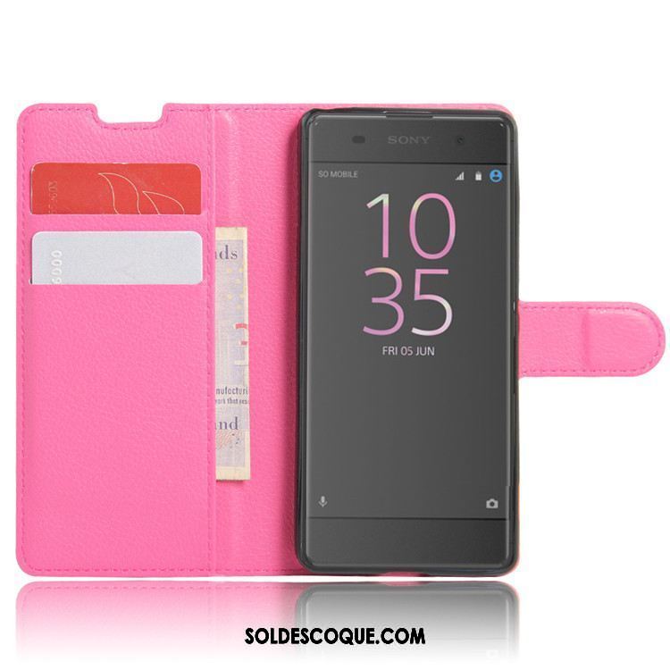 Coque Sony Xperia Xa1 Plus Étui En Cuir Vert Téléphone Portable Carte Protection En Vente