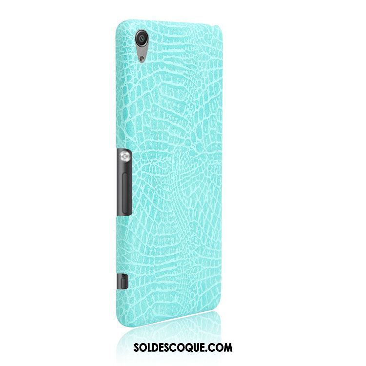 Coque Sony Xperia Xa1 Plus Étui Incassable Difficile Crocodile Modèle Bleu Marin En Vente