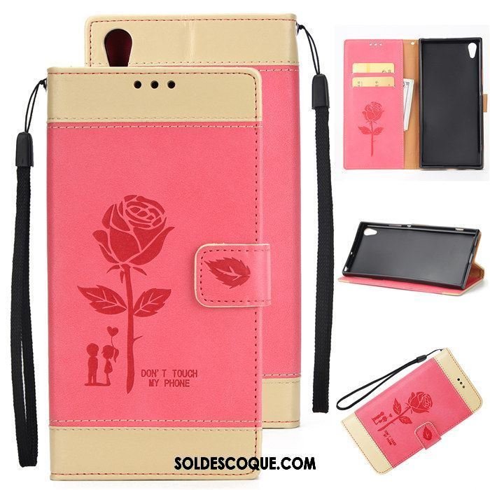 Coque Sony Xperia Xa1 Portefeuille Protection Étui En Cuir Incassable Téléphone Portable Pas Cher