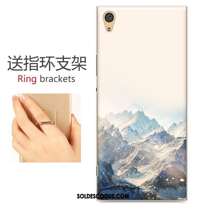 Coque Sony Xperia Xa1 Protection Téléphone Portable Charmant Blanc Dessin Animé Soldes