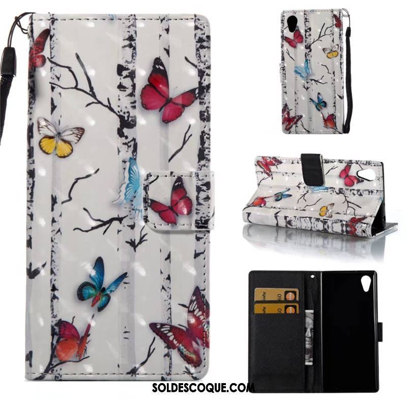 Coque Sony Xperia Xa1 Support Boucle Étui En Cuir Carte Modèle Soldes