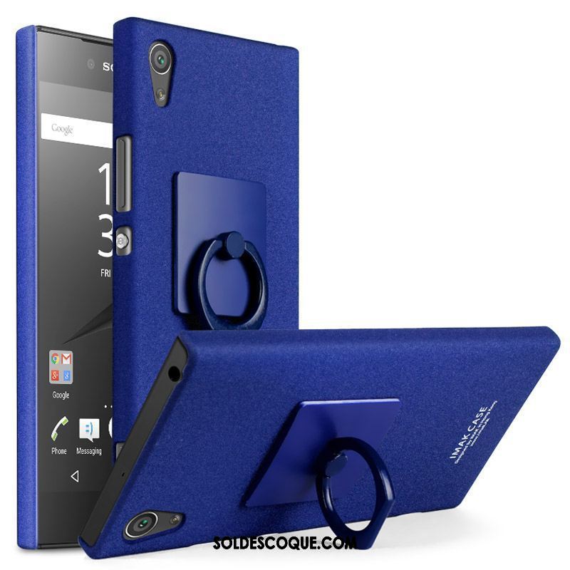 Coque Sony Xperia Xa1 Support Délavé En Daim Difficile Protection Téléphone Portable Soldes