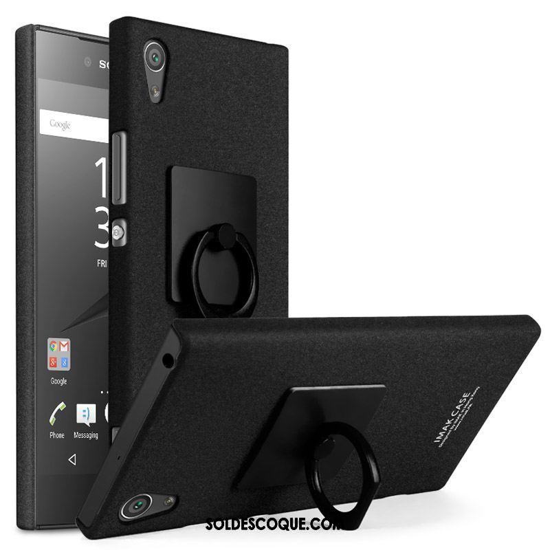 Coque Sony Xperia Xa1 Support Délavé En Daim Difficile Protection Téléphone Portable Soldes