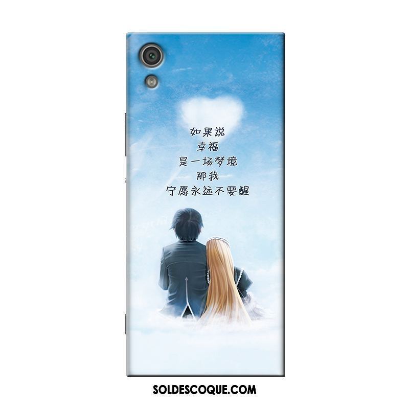 Coque Sony Xperia Xa1 Téléphone Portable Blanc Modèle Dessin Animé Étui Soldes