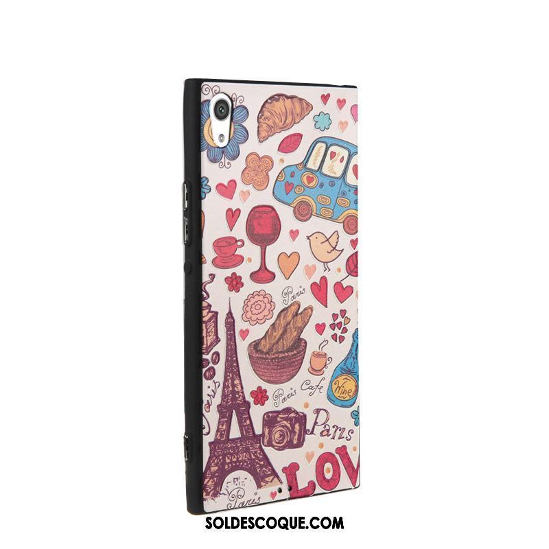 Coque Sony Xperia Xa1 Ultra Gaufrage Tout Compris Silicone Incassable Fluide Doux En Ligne