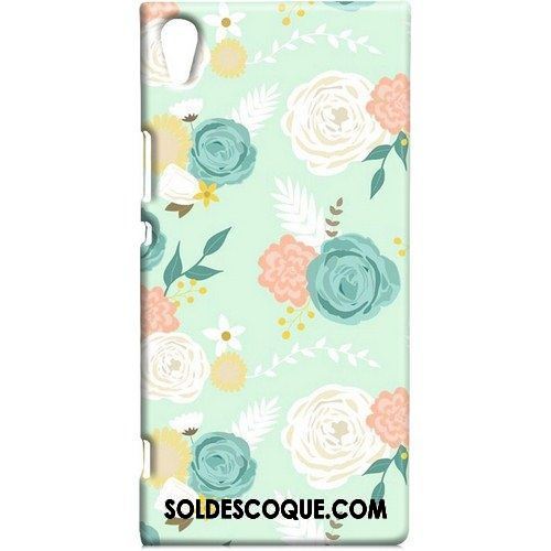 Coque Sony Xperia Xa1 Ultra Protection Téléphone Portable Délavé En Daim Bleu Doux Pas Cher