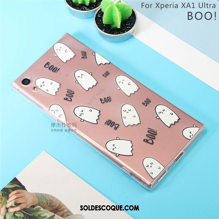 Coque Sony Xperia Xa1 Ultra Téléphone Portable Dessin Animé Arc En Ciel Fluide Doux Protection Soldes