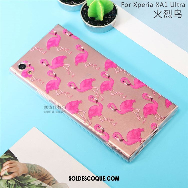 Coque Sony Xperia Xa1 Ultra Téléphone Portable Dessin Animé Arc En Ciel Fluide Doux Protection Soldes