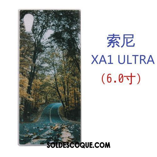 Coque Sony Xperia Xa1 Ultra Téléphone Portable Silicone Blanc Créatif Étui Pas Cher