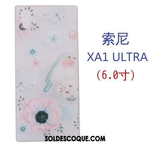 Coque Sony Xperia Xa1 Ultra Téléphone Portable Silicone Blanc Créatif Étui Pas Cher