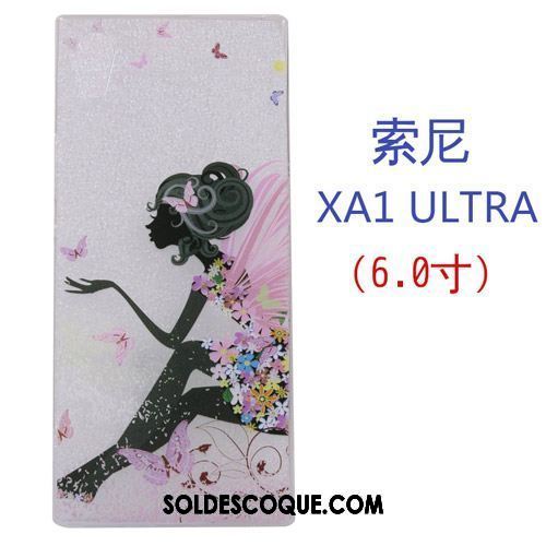 Coque Sony Xperia Xa1 Ultra Téléphone Portable Silicone Blanc Créatif Étui Pas Cher