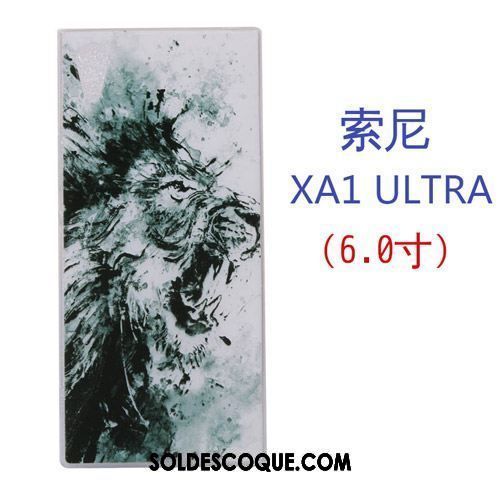 Coque Sony Xperia Xa1 Ultra Étui Créatif Fluide Doux Silicone Dessin Animé Pas Cher