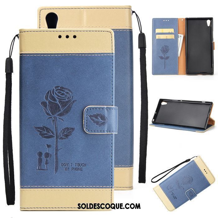 Coque Sony Xperia Xa1 Ultra Étui En Cuir Incassable Dessin Animé Protection Téléphone Portable Pas Cher