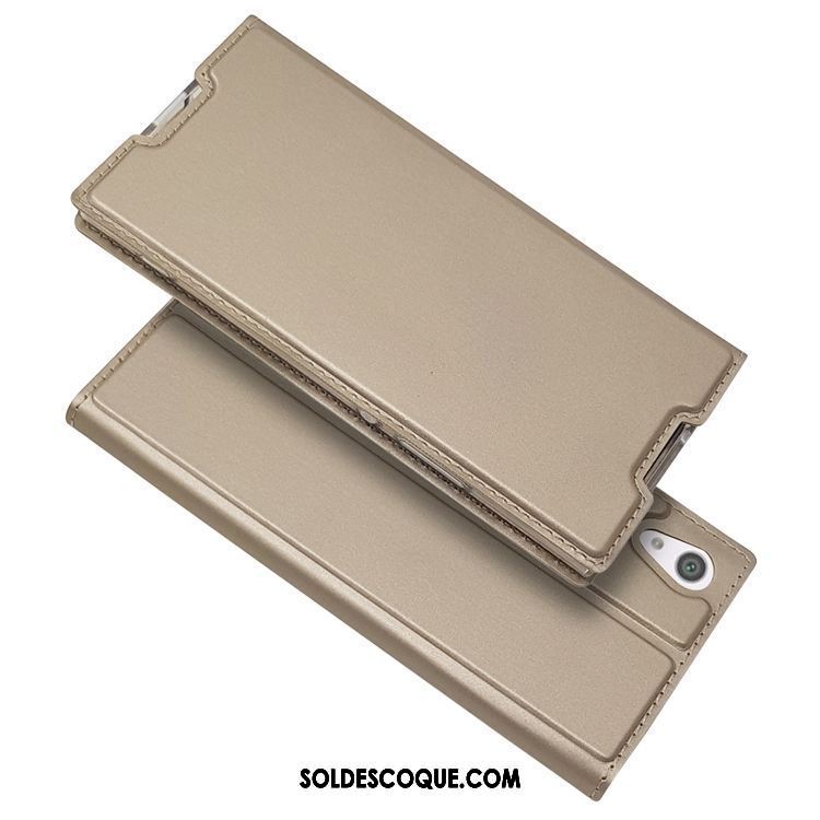 Coque Sony Xperia Xa1 Étui En Cuir Protection Tout Compris Boucle Magnétique Téléphone Portable Soldes