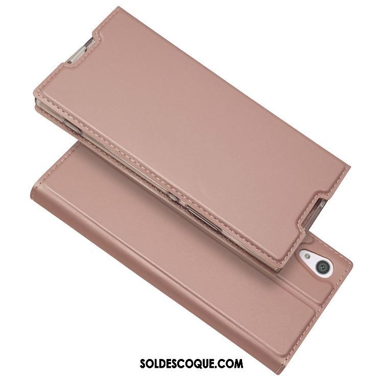 Coque Sony Xperia Xa1 Étui En Cuir Protection Tout Compris Boucle Magnétique Téléphone Portable Soldes