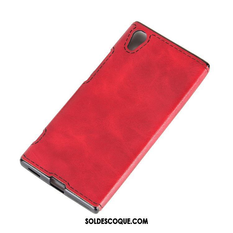 Coque Sony Xperia Xa1 Étui Texture Protection Téléphone Portable Fluide Doux Pas Cher