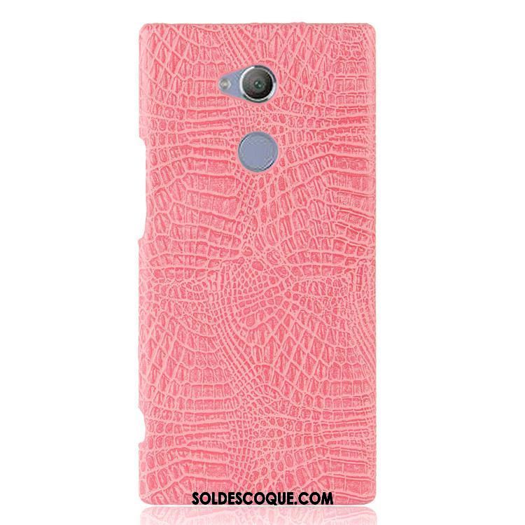 Coque Sony Xperia Xa2 Difficile Rose Vintage Rouge Étui Pas Cher